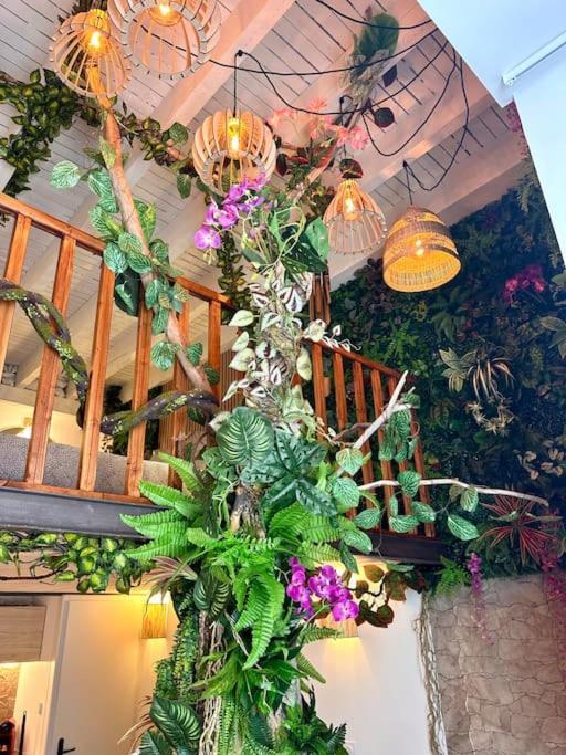 Jungle Avec Jaccuzi Au Coeur De Appartamento Nizza