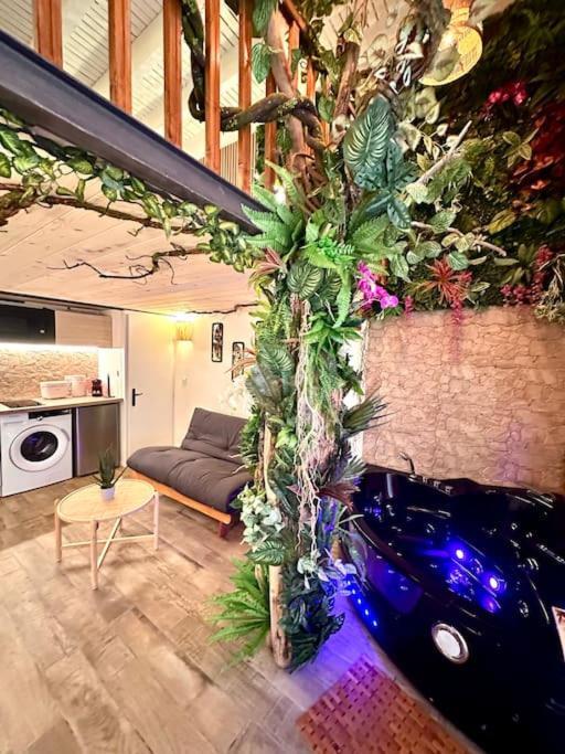 Jungle Avec Jaccuzi Au Coeur De Appartamento Nizza
