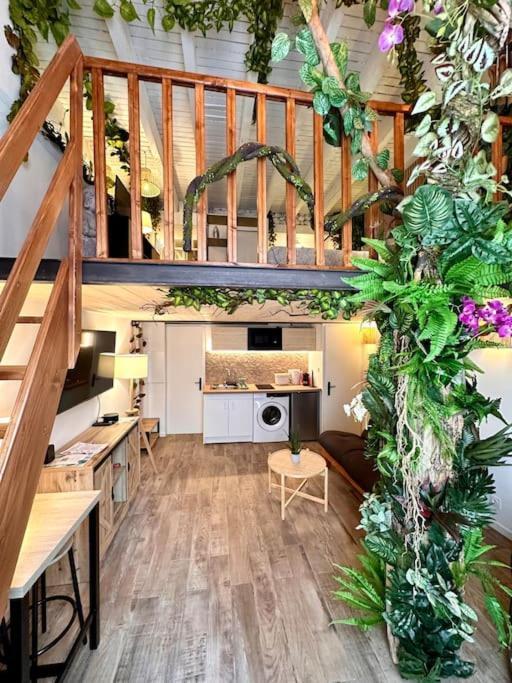 Jungle Avec Jaccuzi Au Coeur De Appartamento Nizza