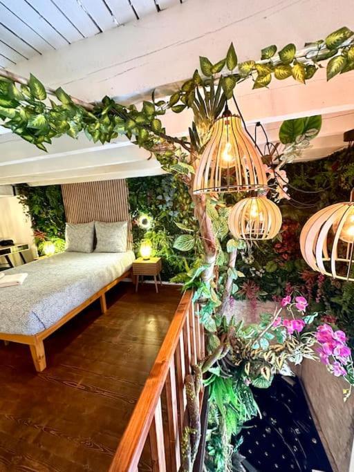 Jungle Avec Jaccuzi Au Coeur De Appartamento Nizza